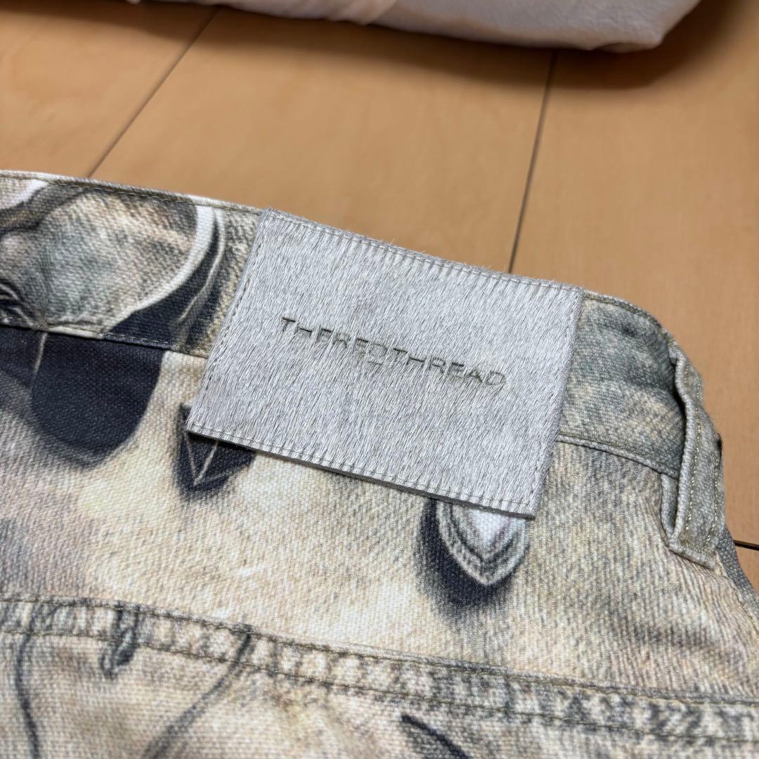 パンツ THEREDTHREAD S print denim 1 toys