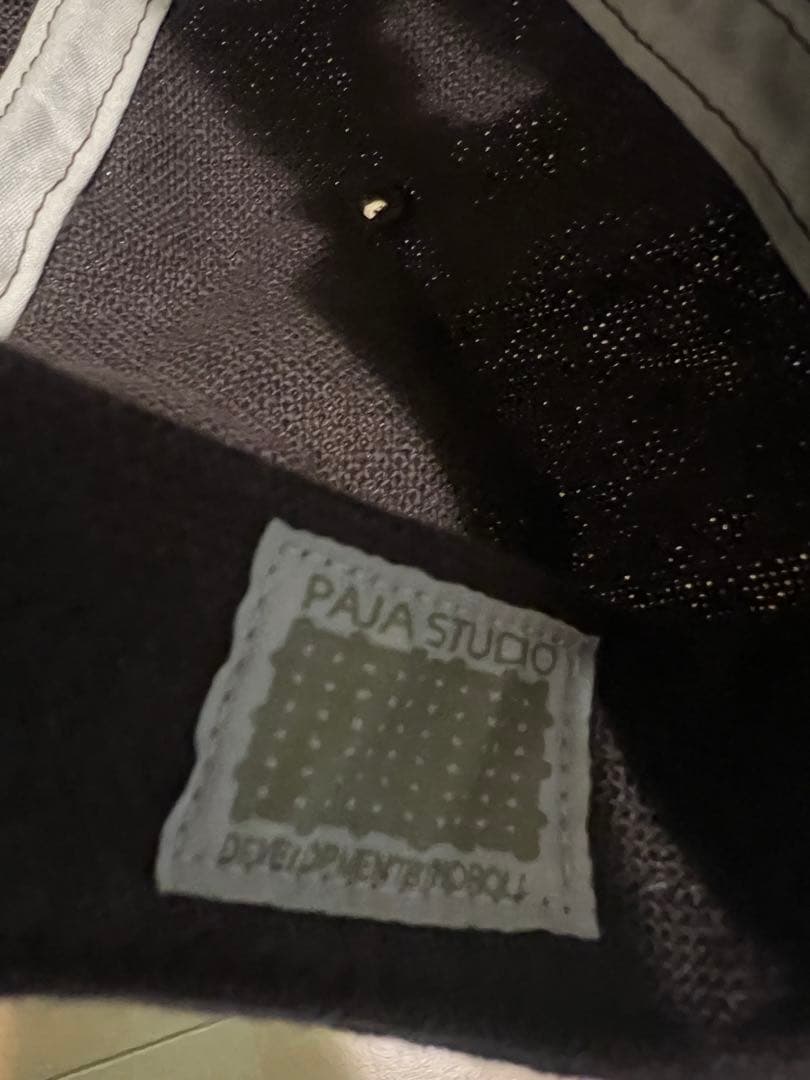 paja studio × noroll Cotton Linen キャップ