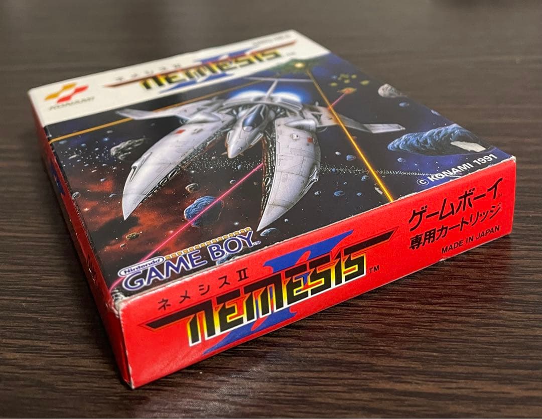 ゲームボーイ　美品　中古カセット　ネメシスⅡ 箱　説明書付き
