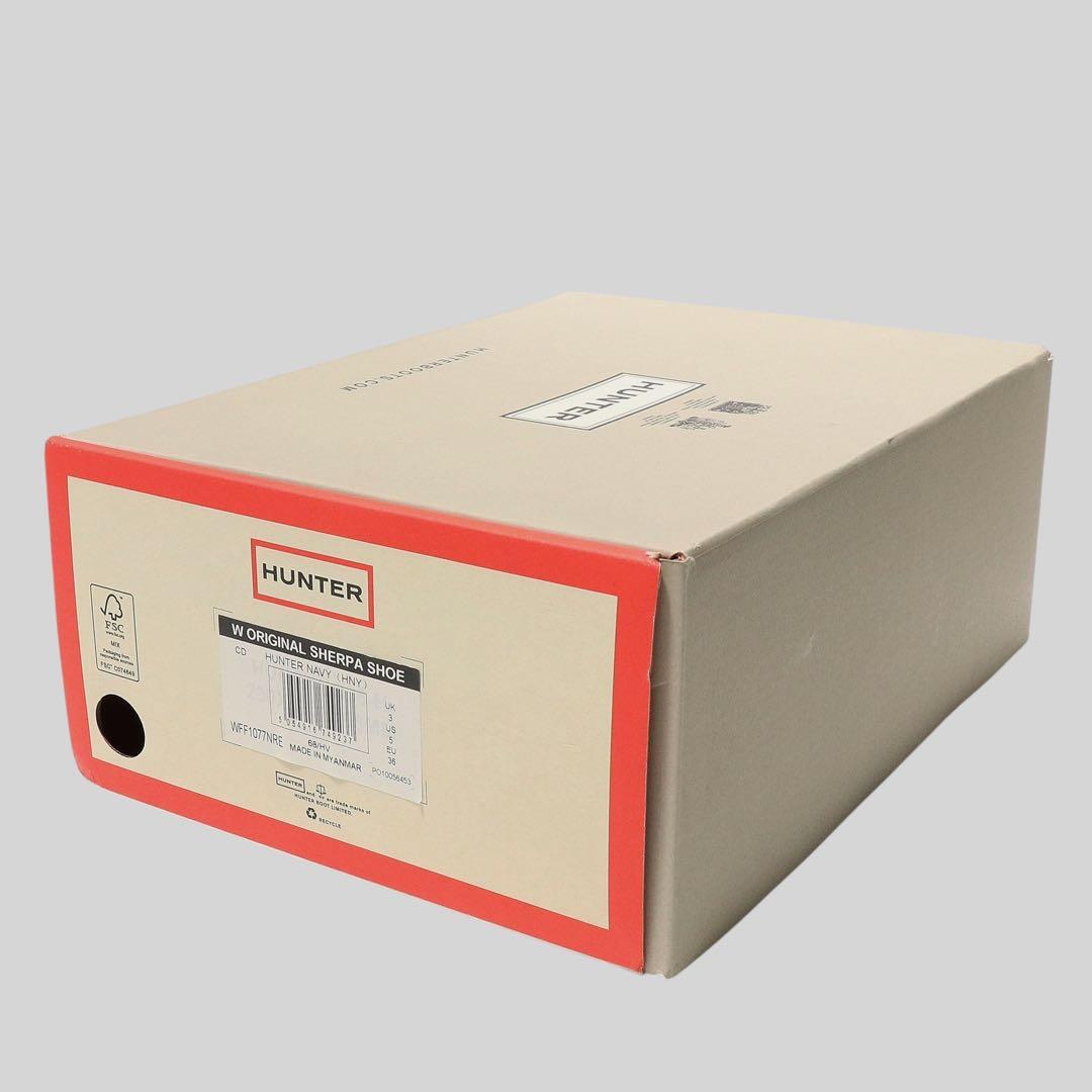 新品★HUNTER★sherpa★レインシューズ★防水 防寒★レディース★UK3
