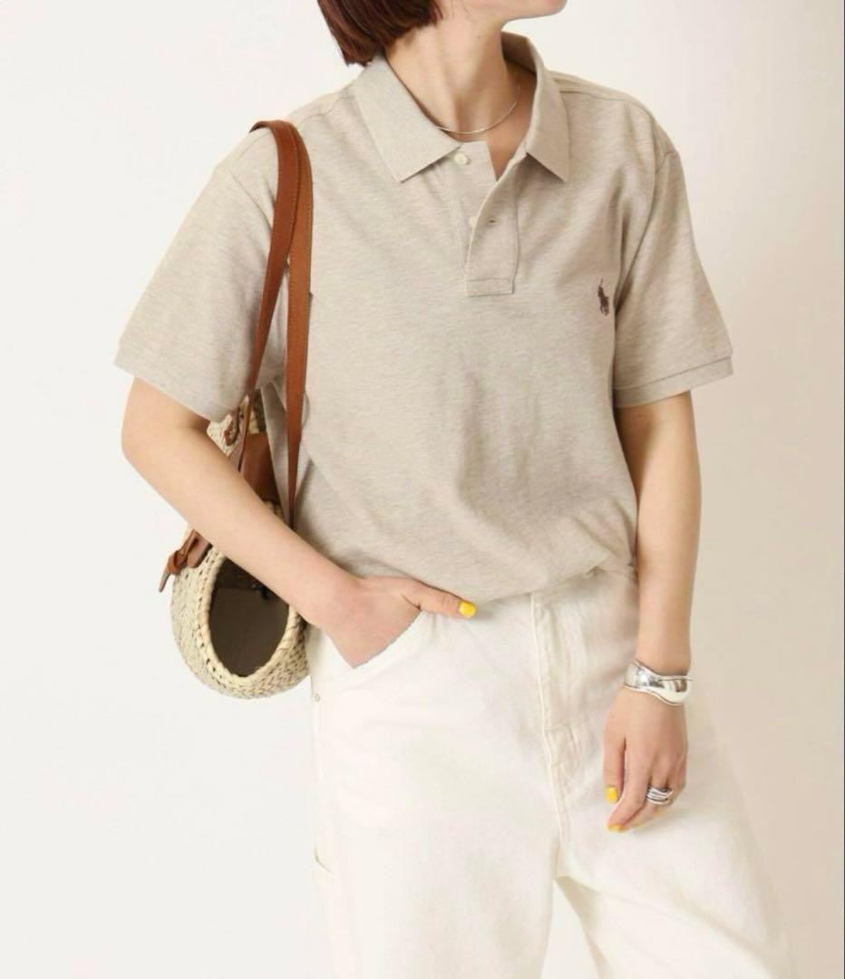 ラルフローレン　CUSTOM SLIM FIT POLO