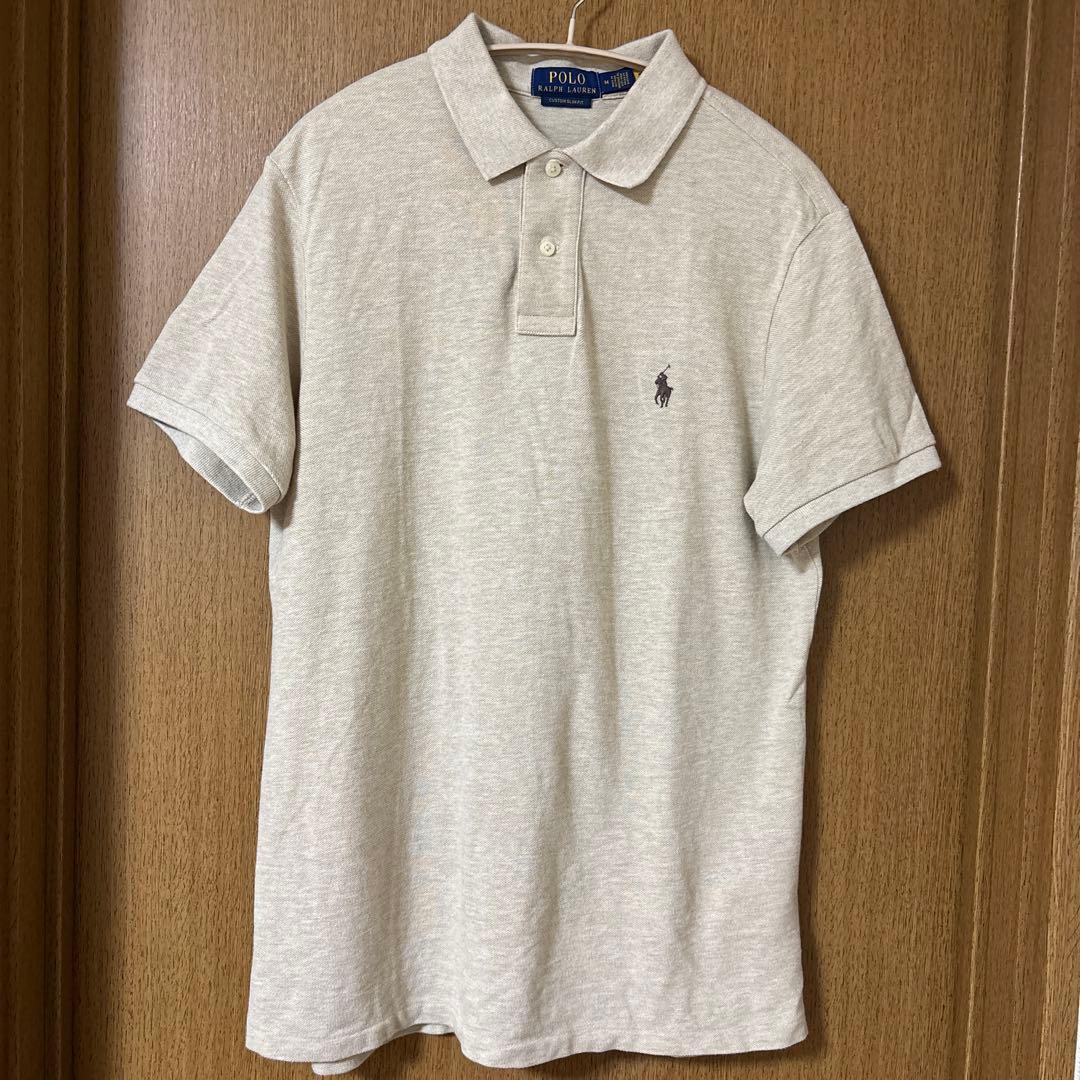 ラルフローレン　CUSTOM SLIM FIT POLO