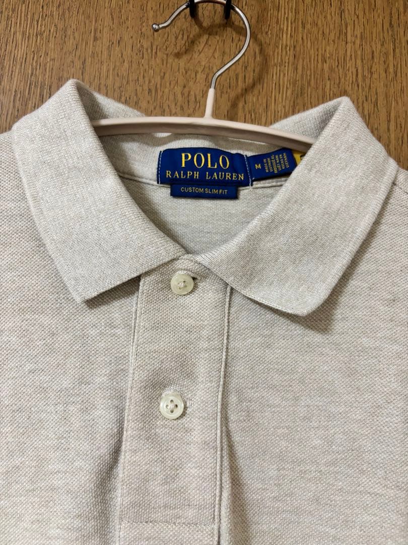 ラルフローレン　CUSTOM SLIM FIT POLO
