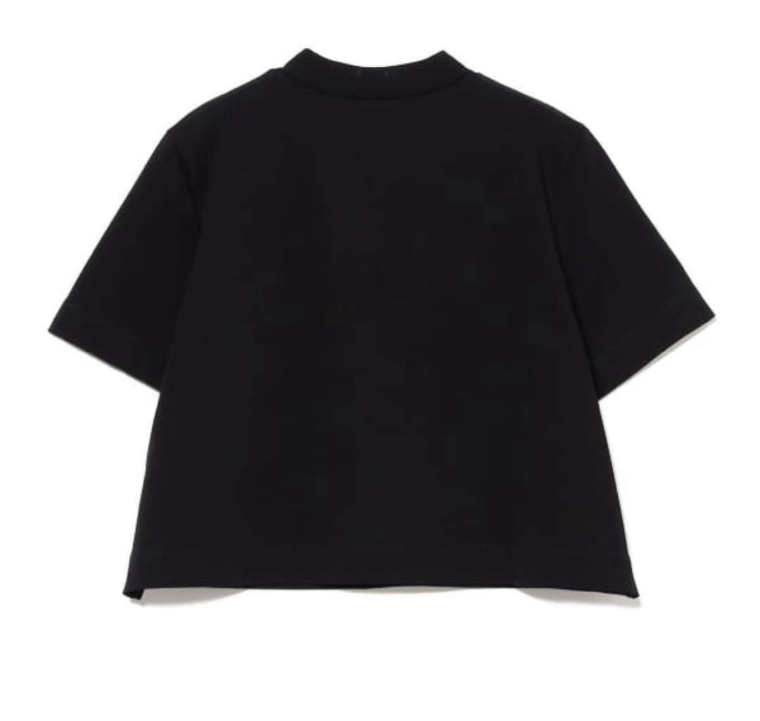 Demi-Luxe BEAMS/モックネックショートTシャツ