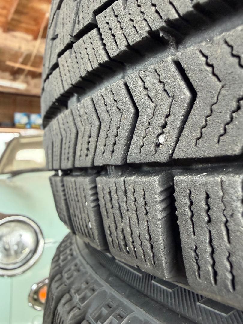 あ*り様 送料無料。ブリヂストンVRX 155/65R14スタッドレス4本セット