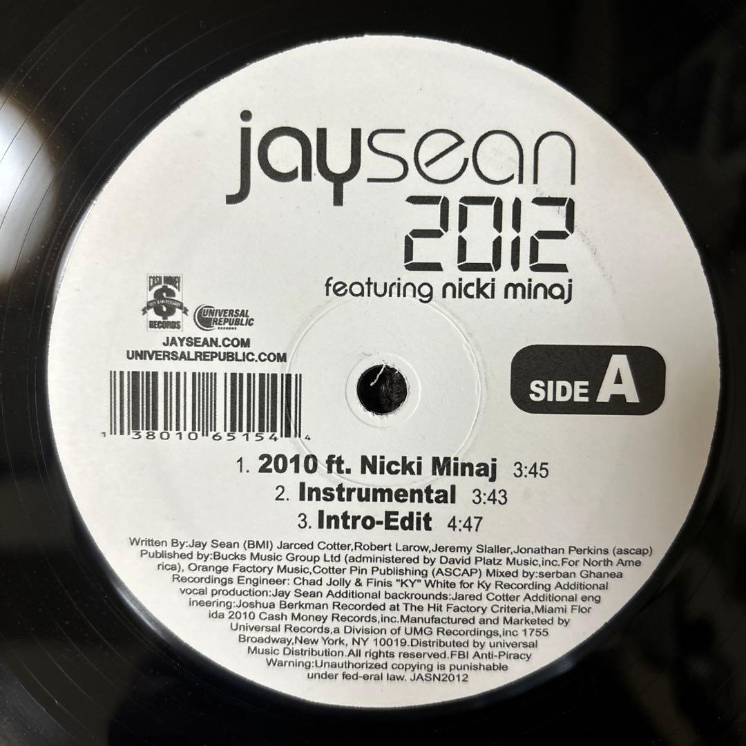⭐︎レア盤⭐︎Jay Sean / 2012 (美品)送料無料