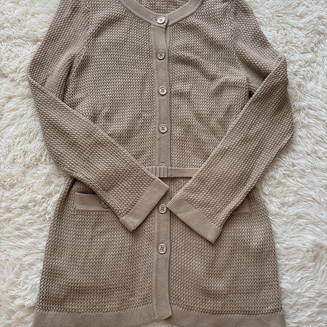 希少✨️BURBERRY LONDON バーバリー ロングニットカーディガン