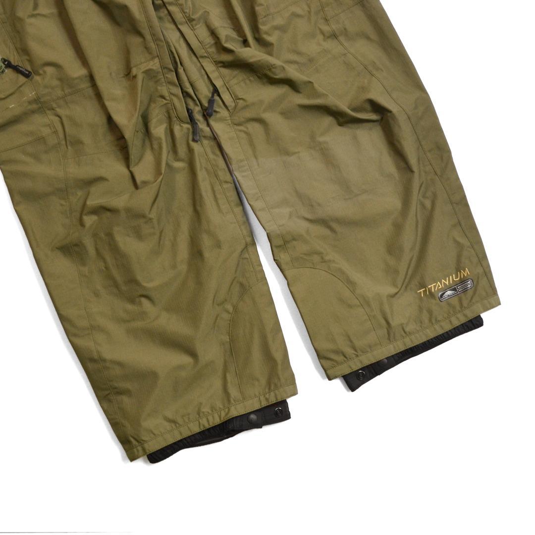 【美品】Columbiaコロンビア メンズ オムニテック防水スノーパンツLカーキ