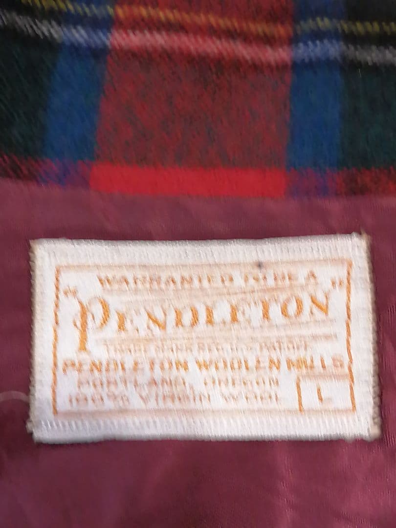 50's PENDLETON　Lサイズ　トップスタージャケット