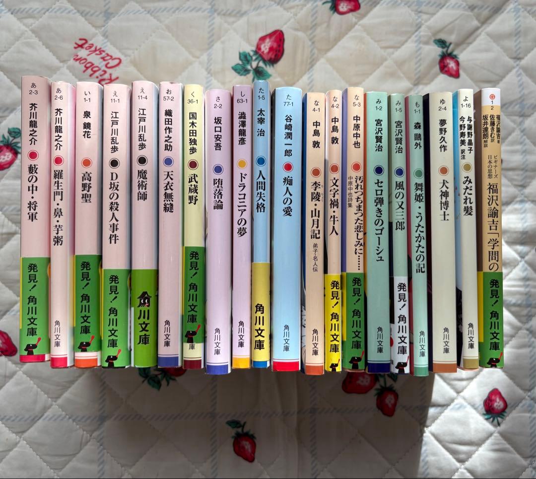角川文庫 文豪ストレイドッグス コラボカバー 20冊 文スト
