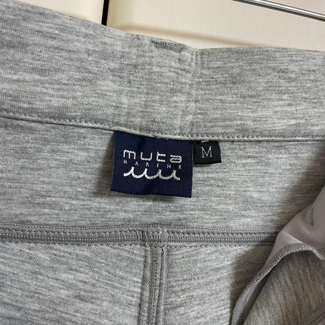 muta ムータマリン ボンディングパンツ M ゴルフ　グレー　スウェット