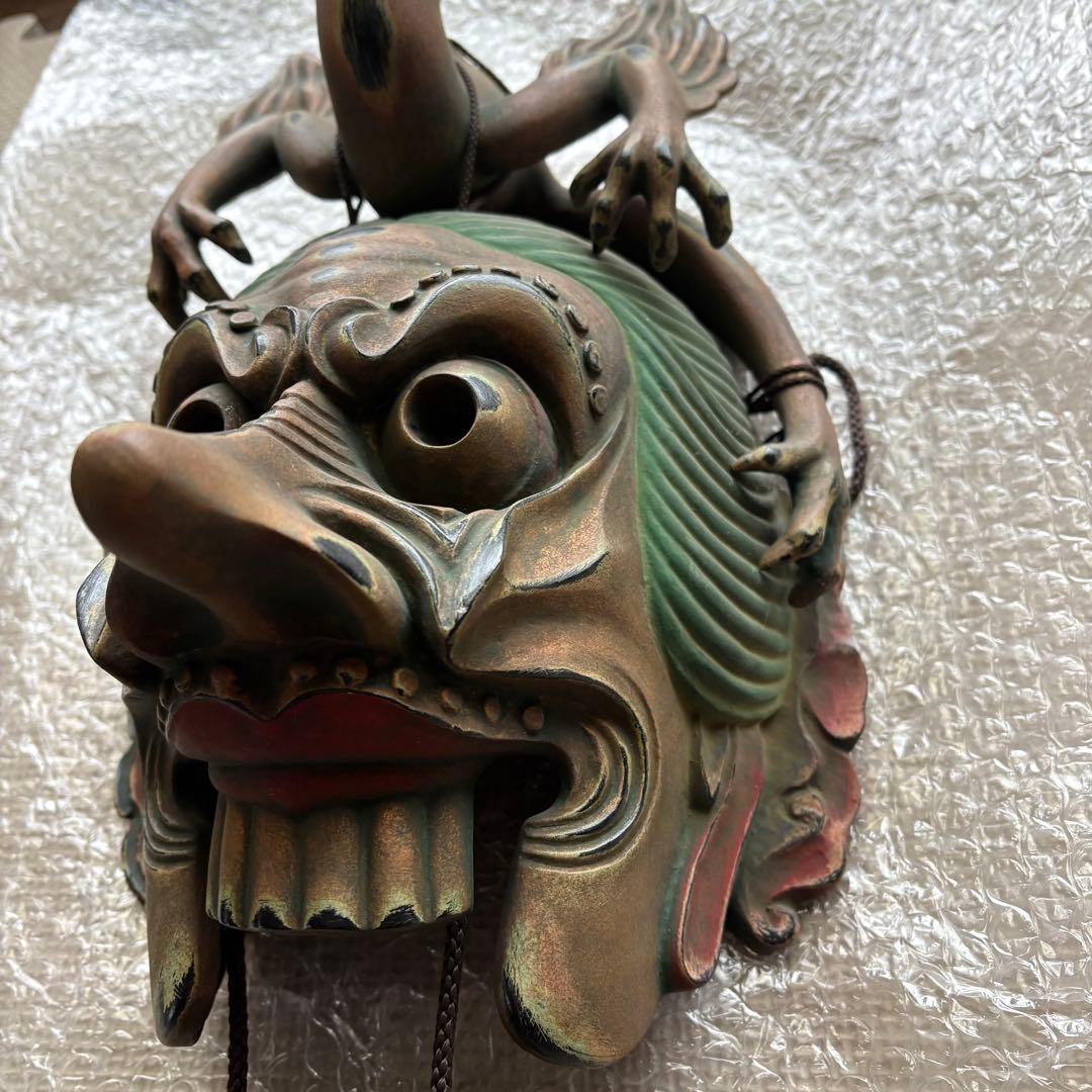 蘭陵王　舞楽面　雅楽