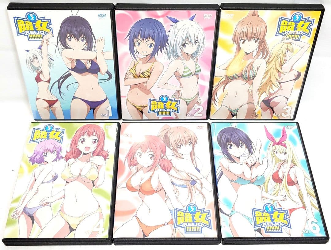 競女!!!!!!!!【DVD】全6巻セット