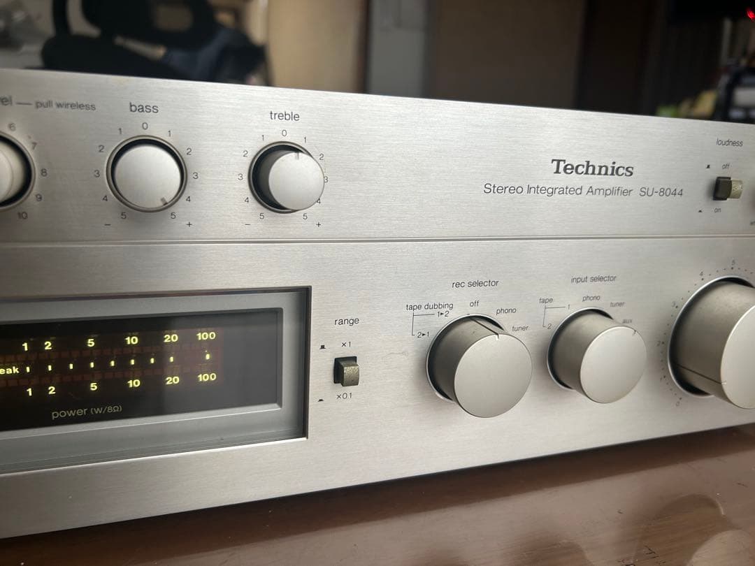 【美品・動作良好】Technics SU-8044 ステレオプリメインアンプ