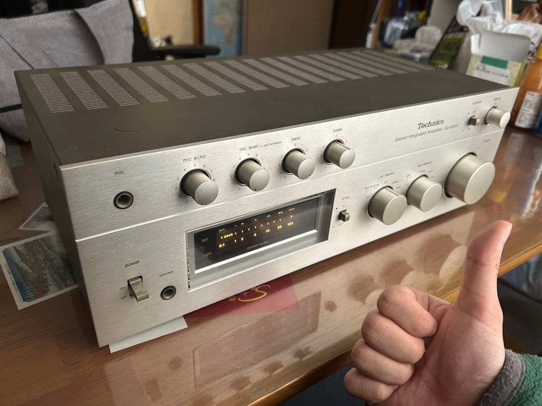【美品・動作良好】Technics SU-8044 ステレオプリメインアンプ