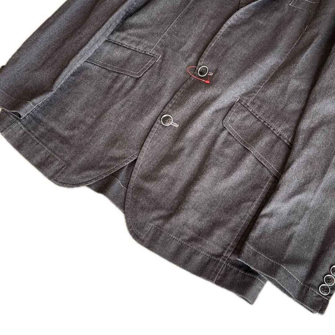 ✨美品✨JOSEPH ABBOUD デニム調 テーラードジャケット L グレー