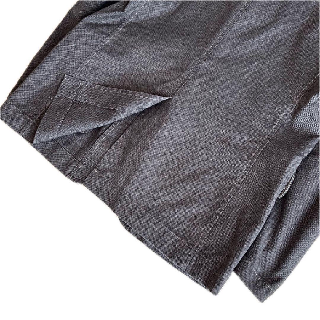 ✨美品✨JOSEPH ABBOUD デニム調 テーラードジャケット L グレー