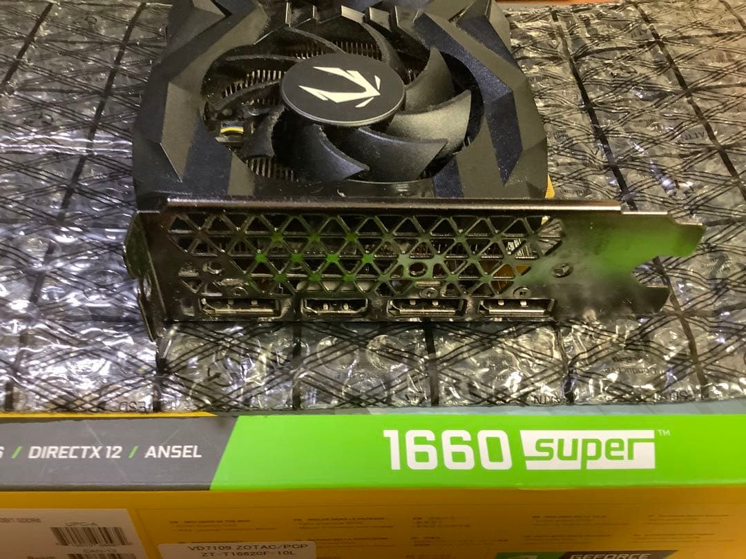 ZOTAC GTX 1660 Super 6GB(箱付き)