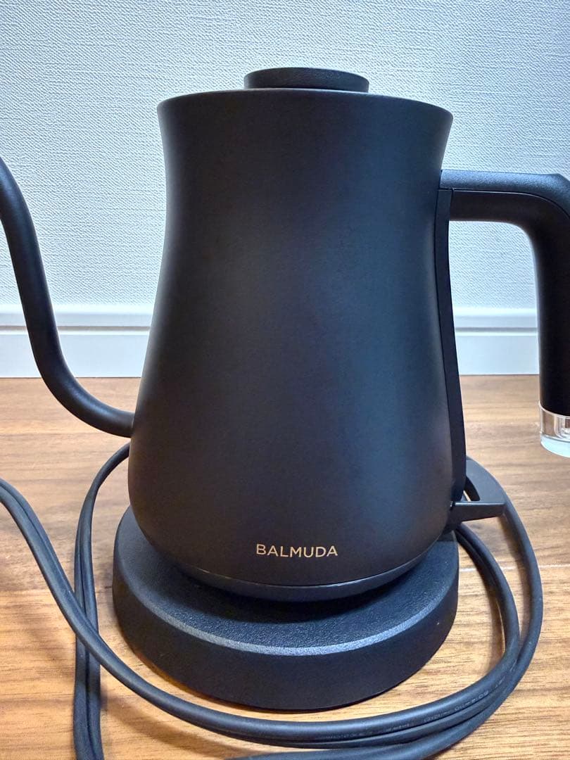BALMUDA ブラック 電気ケトル　KPT01 JP-BK