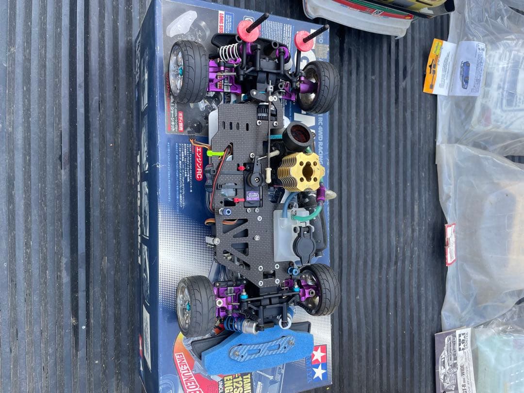 TAMIYA TG10 Mark.１ フルオプ使用