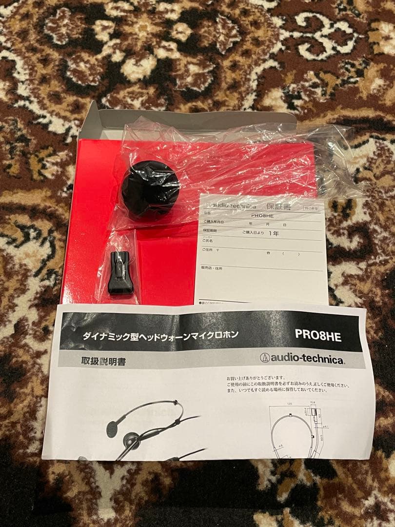 audio-technica PRO8HE 有線ヘッドセットマイク ダイナミック