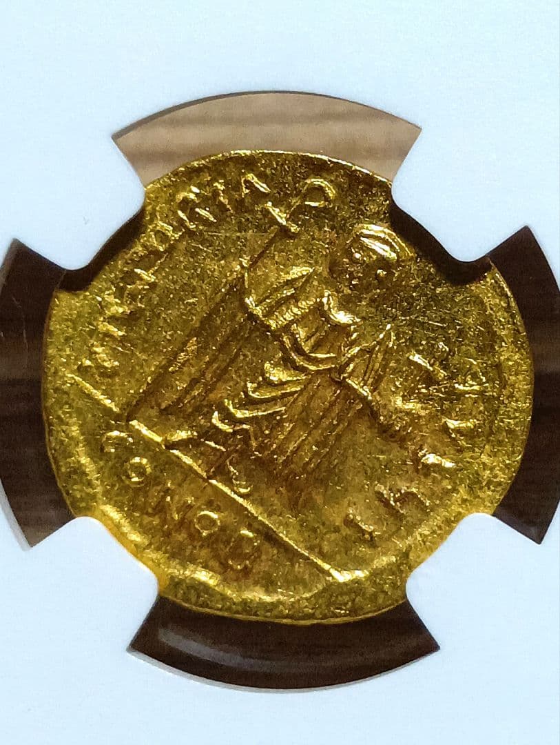NGC ビザンチン帝国 ソリダス AD 602-610年　古代　　美術品