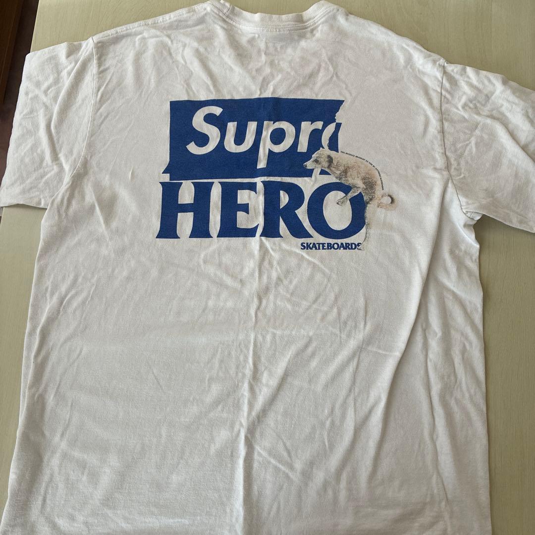 Supreme Supri HERO Tシャツ Lサイズ