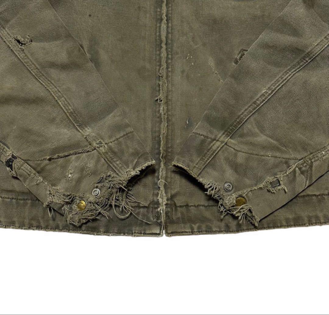 [希少] Carhartt J97 mos デトロイトジャケット モスグリーン