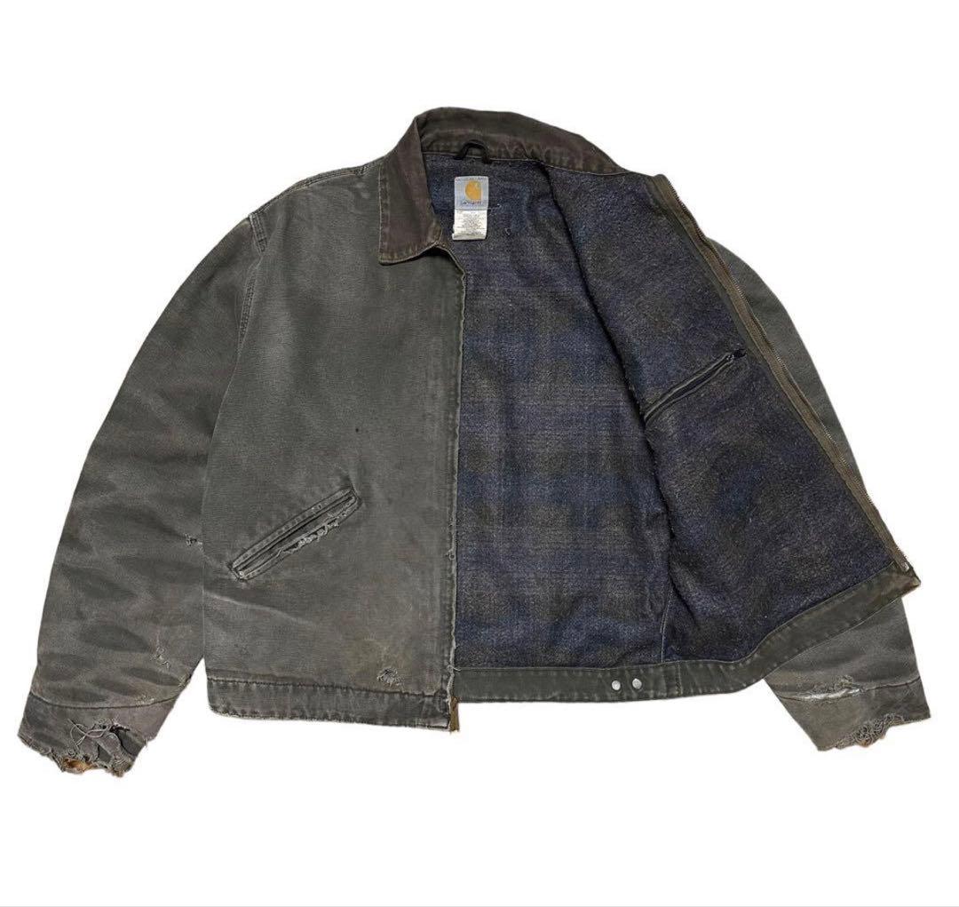 [希少] Carhartt J97 mos デトロイトジャケット モスグリーン