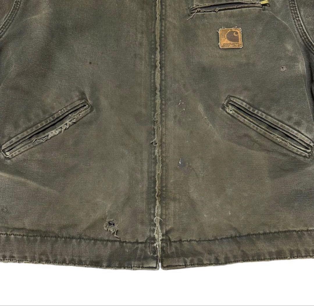 [希少] Carhartt J97 mos デトロイトジャケット モスグリーン