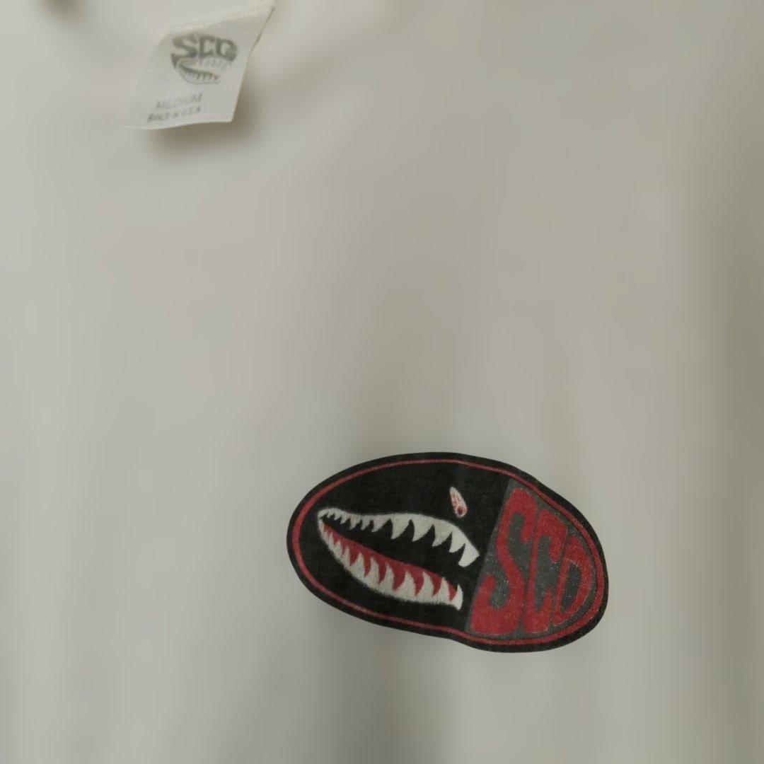 90s SCD Santa Cruz スケーター スケルトンサーフ USA製 L