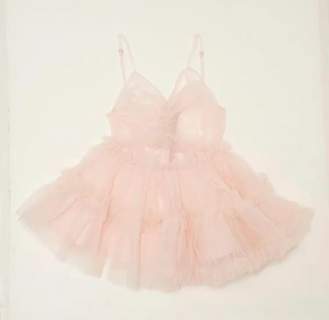 トップス \"Ballerina\" fairy tulle peplum tops