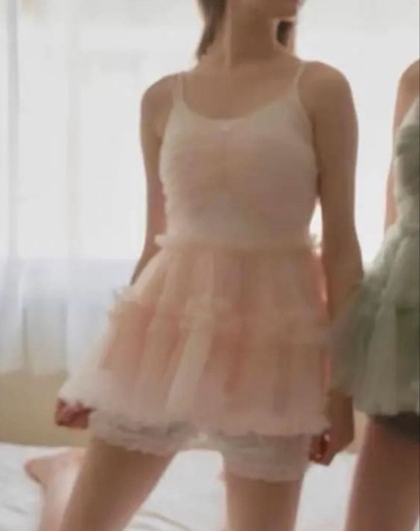トップス \"Ballerina\" fairy tulle peplum tops