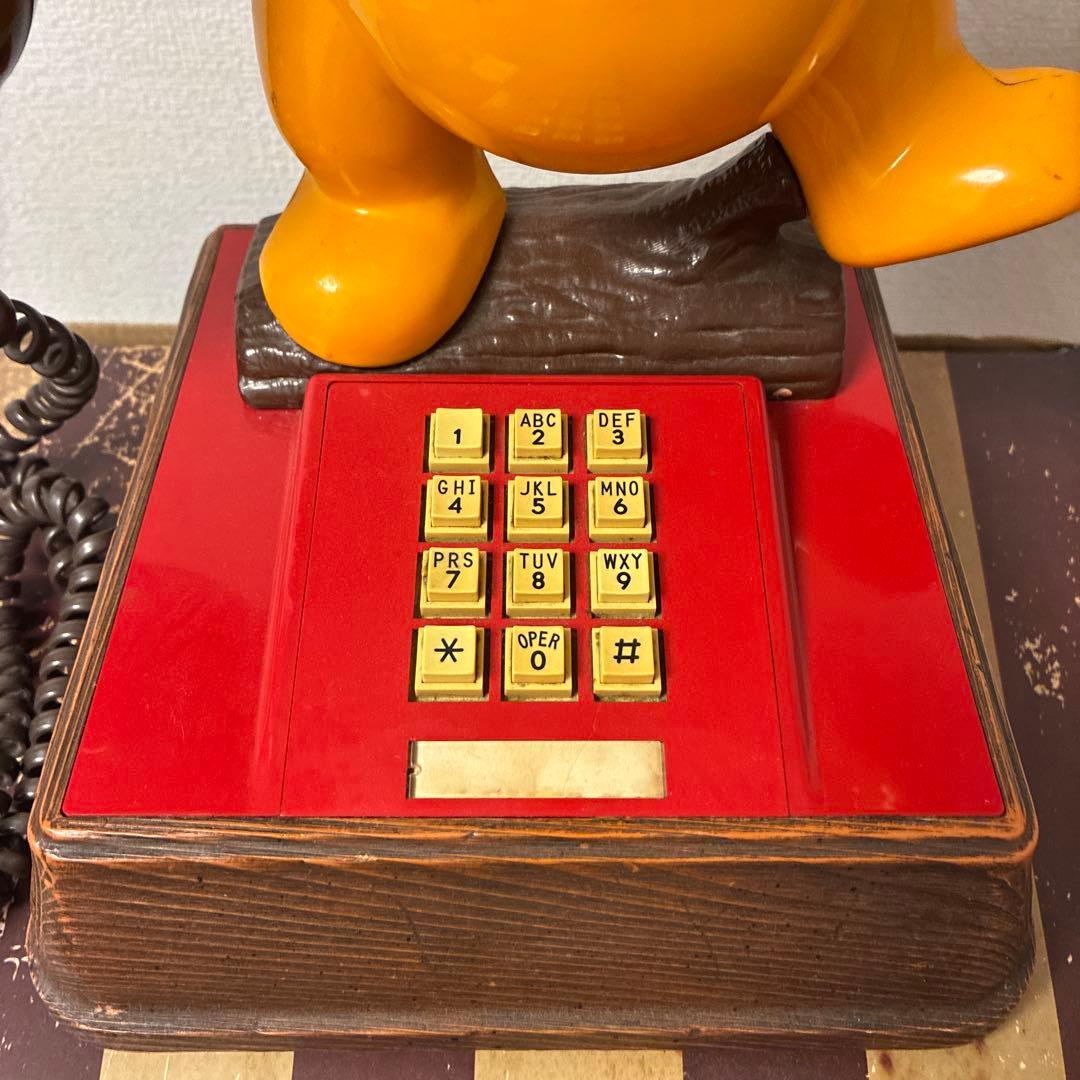 ☆希少 70's プーさん ヴィンテージ テレフォン 電話機