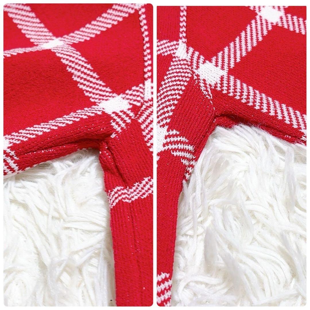 専用 極美品 レッドヴァレンティノニットポロシャツ