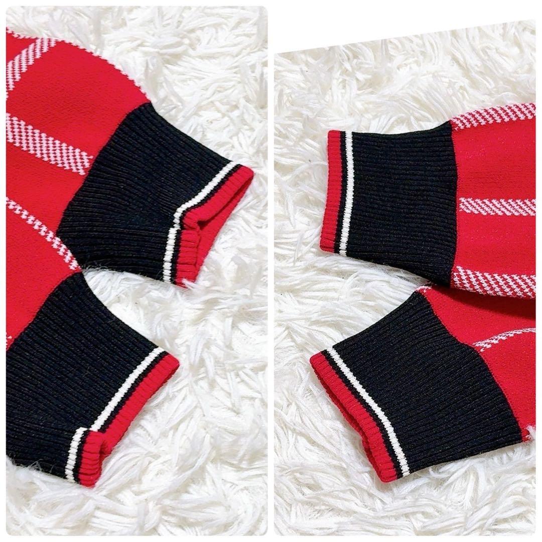 専用 極美品 レッドヴァレンティノニットポロシャツ