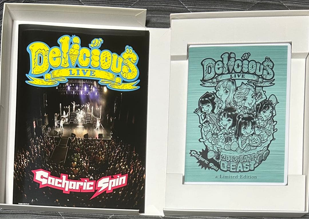 Gacharic Spin Delicious Live DVD 限定版