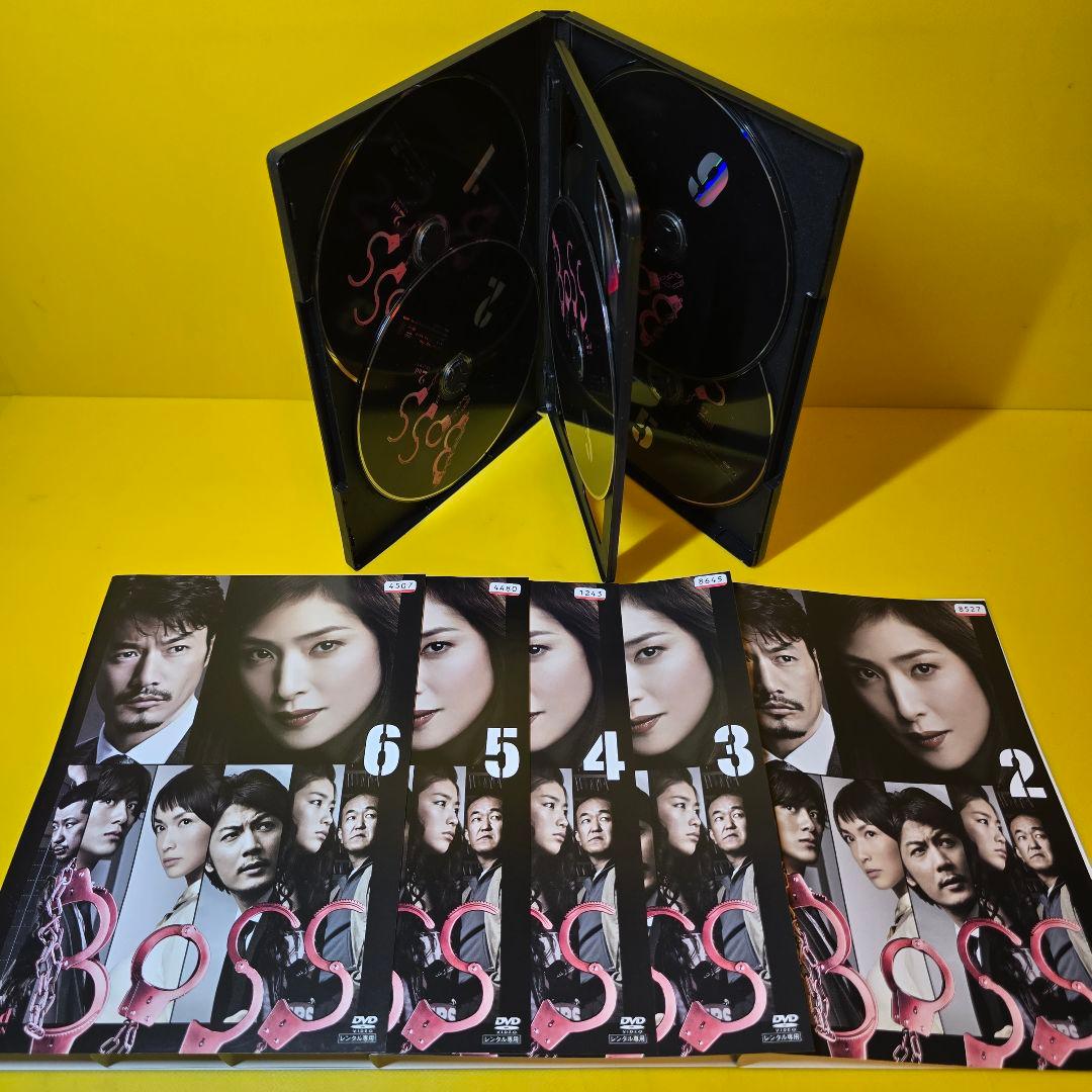 新品ケース 交換済　BOSS ボス 1st＋2nd SEASON 全12巻