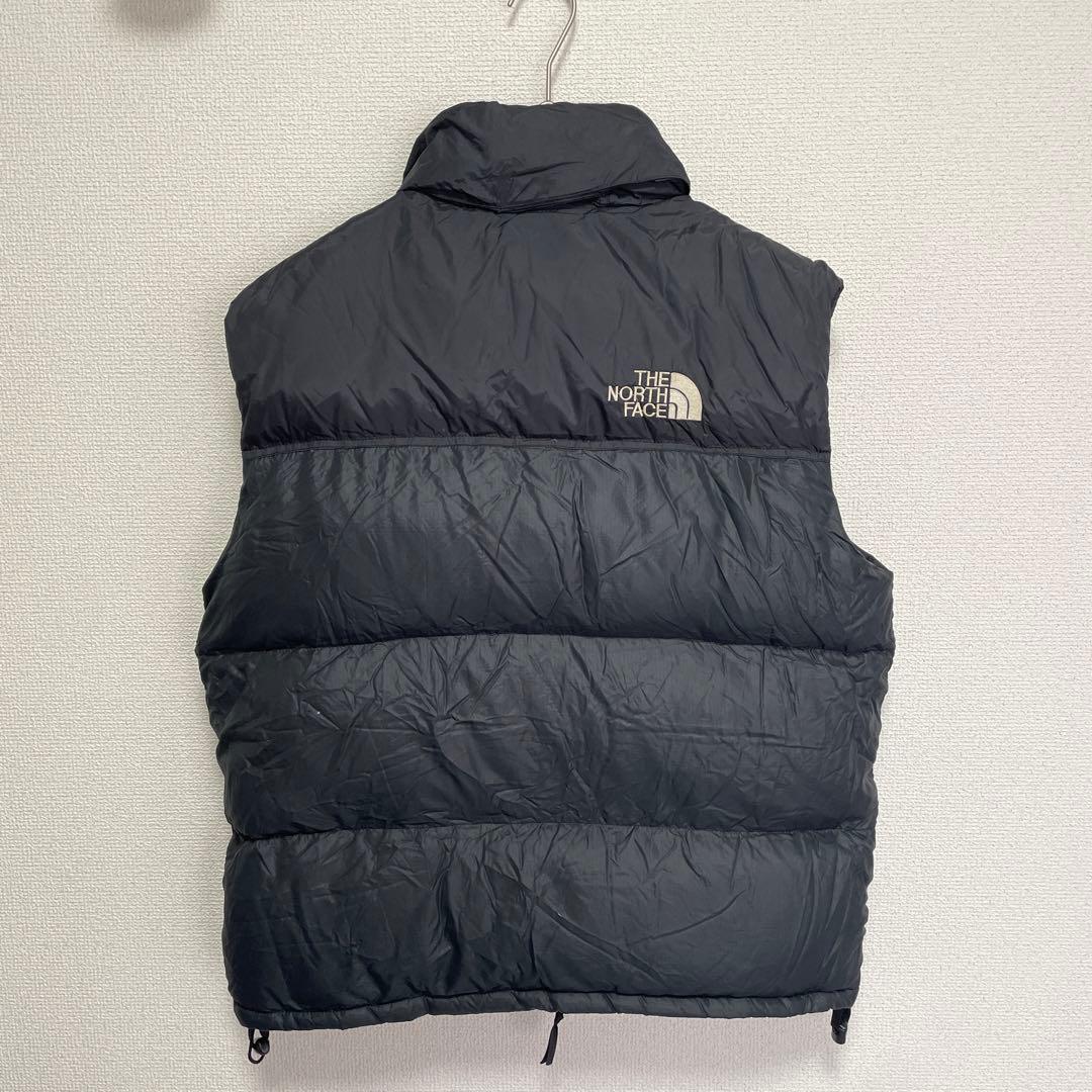 【訳あり】THE NORTH FACE ダウンベスト ブラック Mサイズ