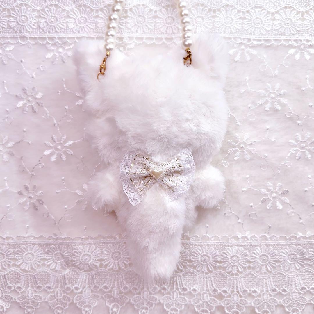 ツイードシリーズ　いつぬい　ぬい服　ねこ　白　クリーム　あんスタ　ロリータ