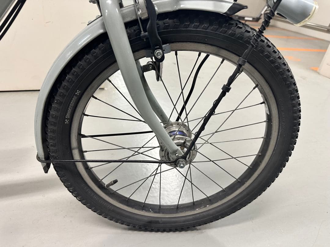 都内引取り限定ブリヂストン bikke 20インチ非電動 子供乗せ自転車