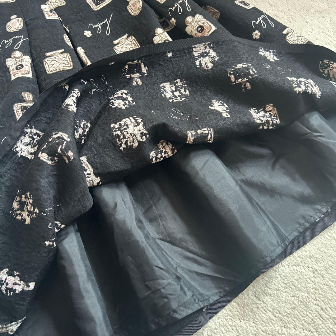 M'S GRACY エムズグレイシー 香水柄ワンピース 38