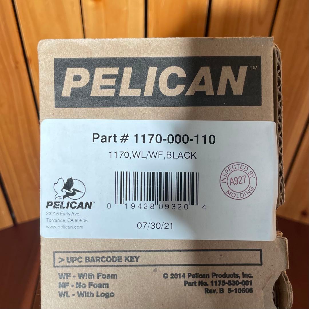 【PELICAN］1170 CASE・ブラック