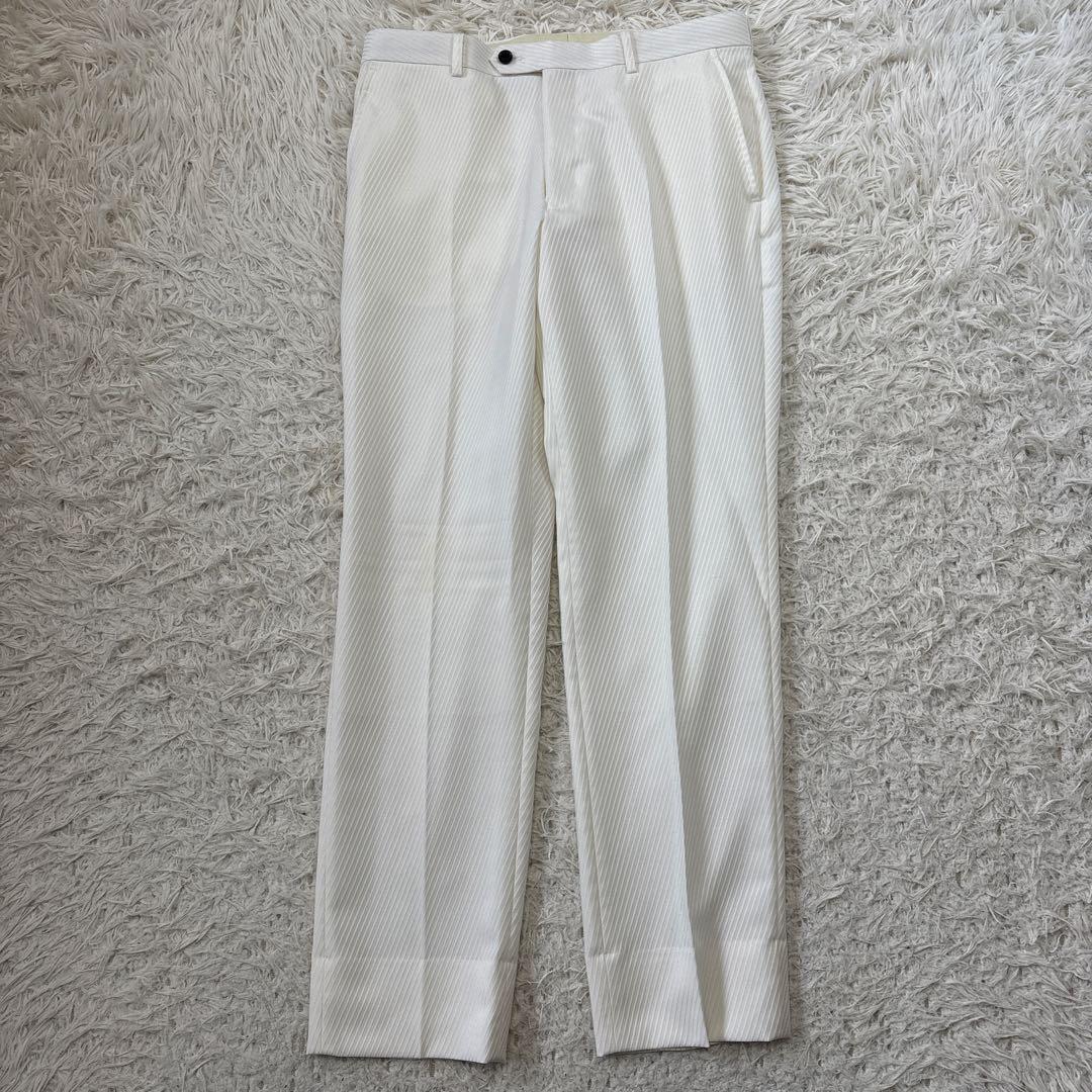 超美品☆希少【ガルニエ】ダブルベスト　3ピース 背抜き　セレモニースーツ　L