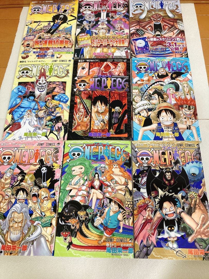 ワンピース漫画まとめ売り+ シャンクスフィギュア