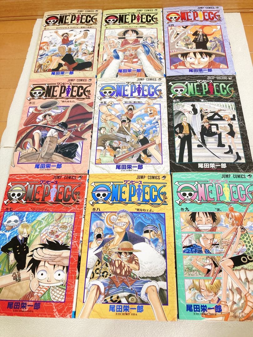 ワンピース漫画まとめ売り+ シャンクスフィギュア