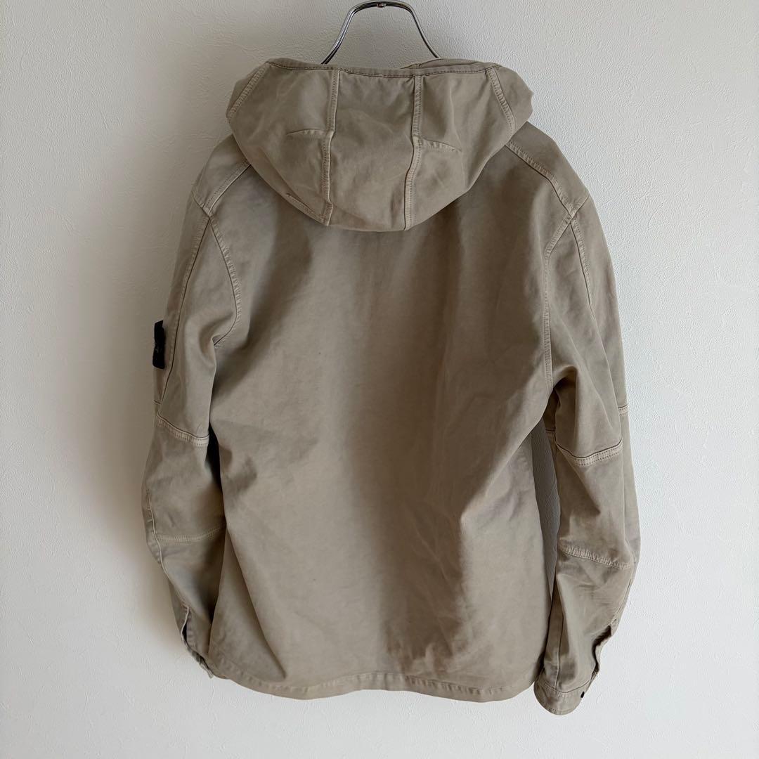 【極美品】ストーンアイランド　コットンキャンバス　ジップアップジャケット　M