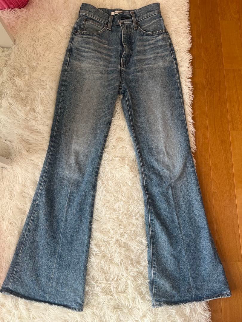 【MOUSSY 】MVS FLARE フレアデニム パンツ　24inch