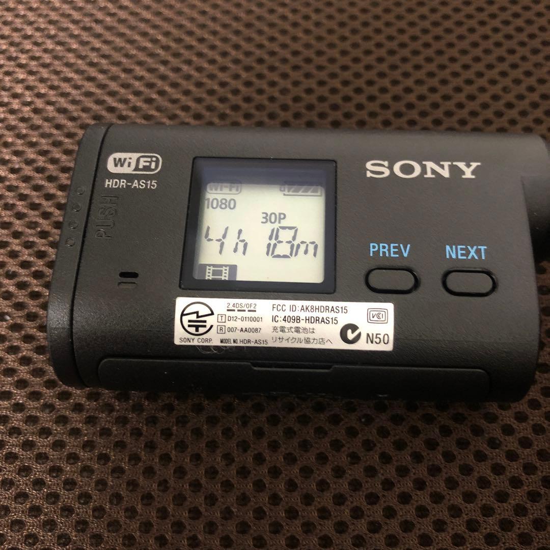 美品　ソニー SONY デジタルHDビデオカメラレコーダー　HDR-AS15