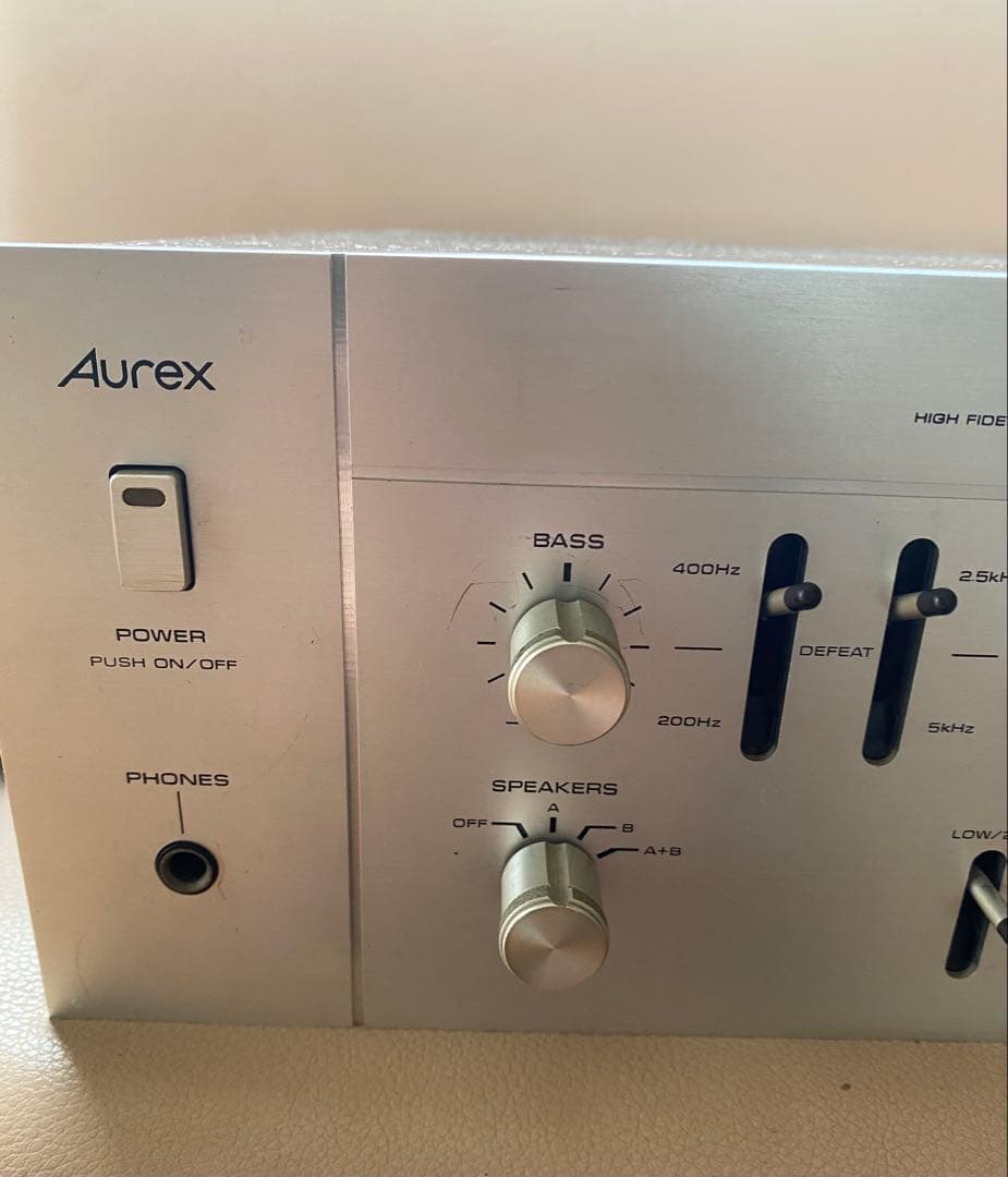 Aurex STEREO AMPLIFIER MODEL SB-420 アンプ
